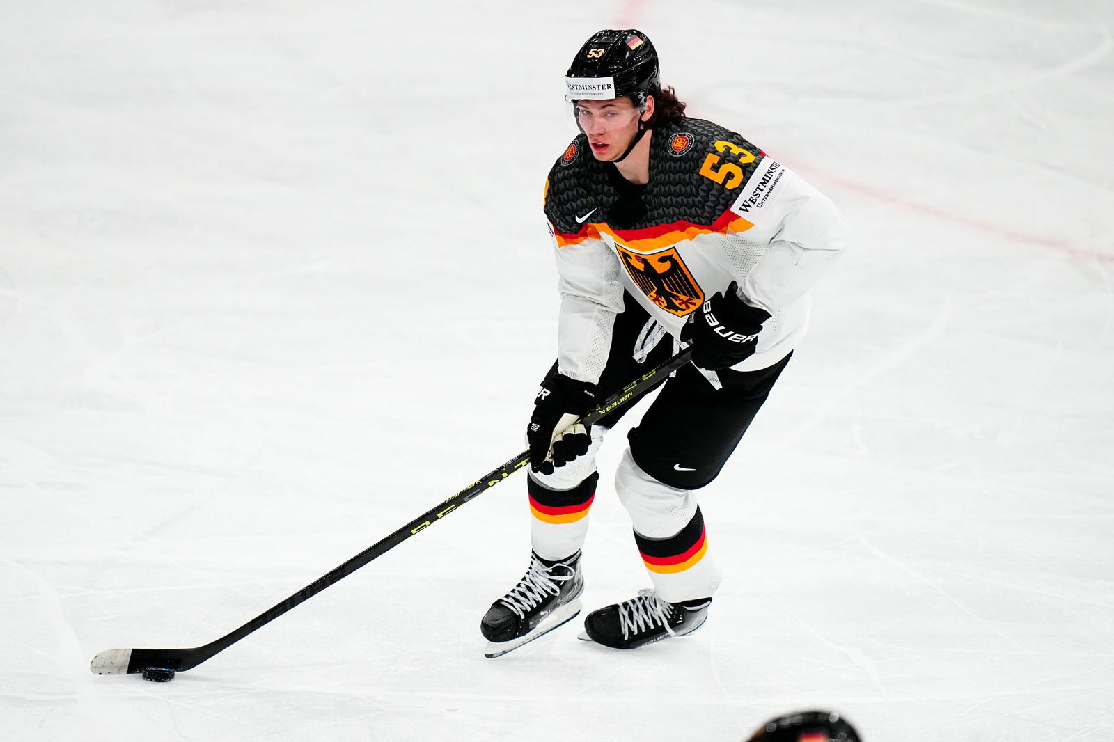 Weltklasse aus der NHL für das deutsche WM-Team: Moritz Seider aus Detroit.