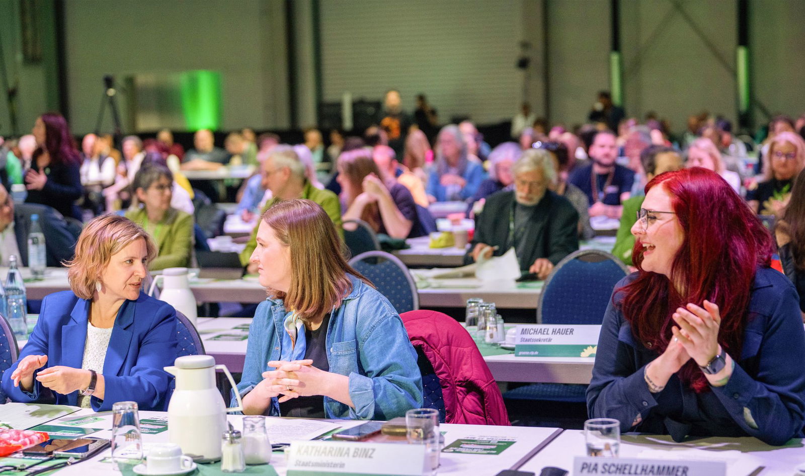 Mit einem Frauen-Trio an der Spitze ziehen die Grünen in den rheinland-pfälzischen Landtagswahlkampf. 