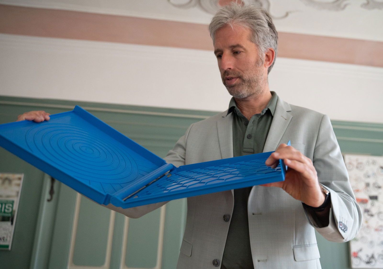 Die neue Mehrwegbox für Pizza hat ein schwäbischer Hersteller produziert. (Foto-Produktion).