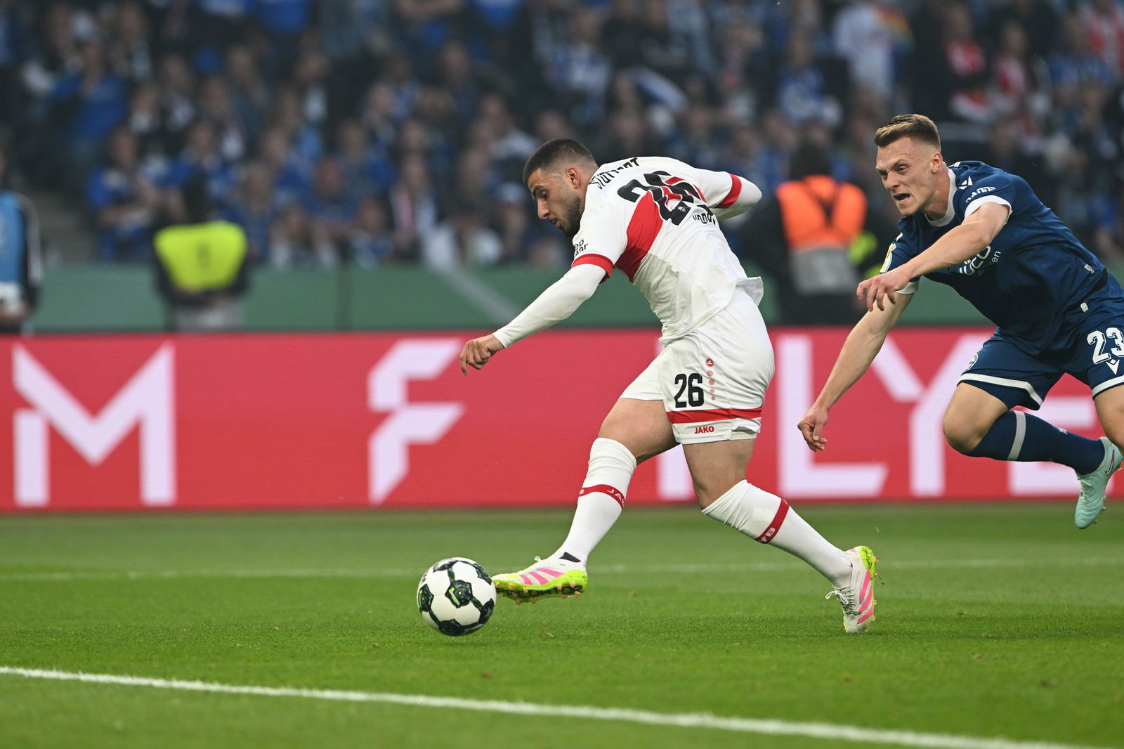 Nach Undavs Tor war das Pokalfinale praktisch entschieden. 