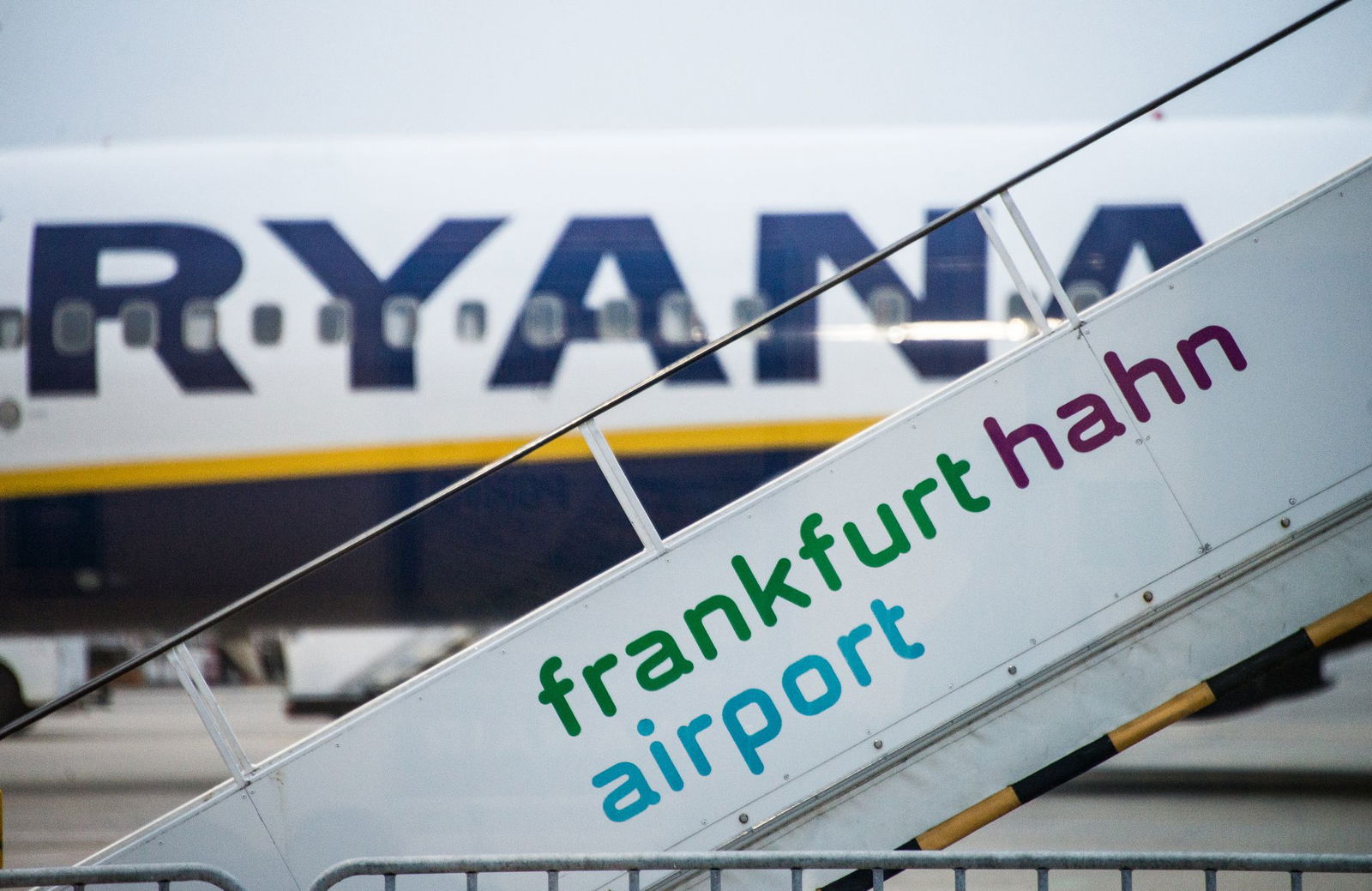 Der Flughafen Hahn wird vor allem von der irischen Ryanair genutzt.