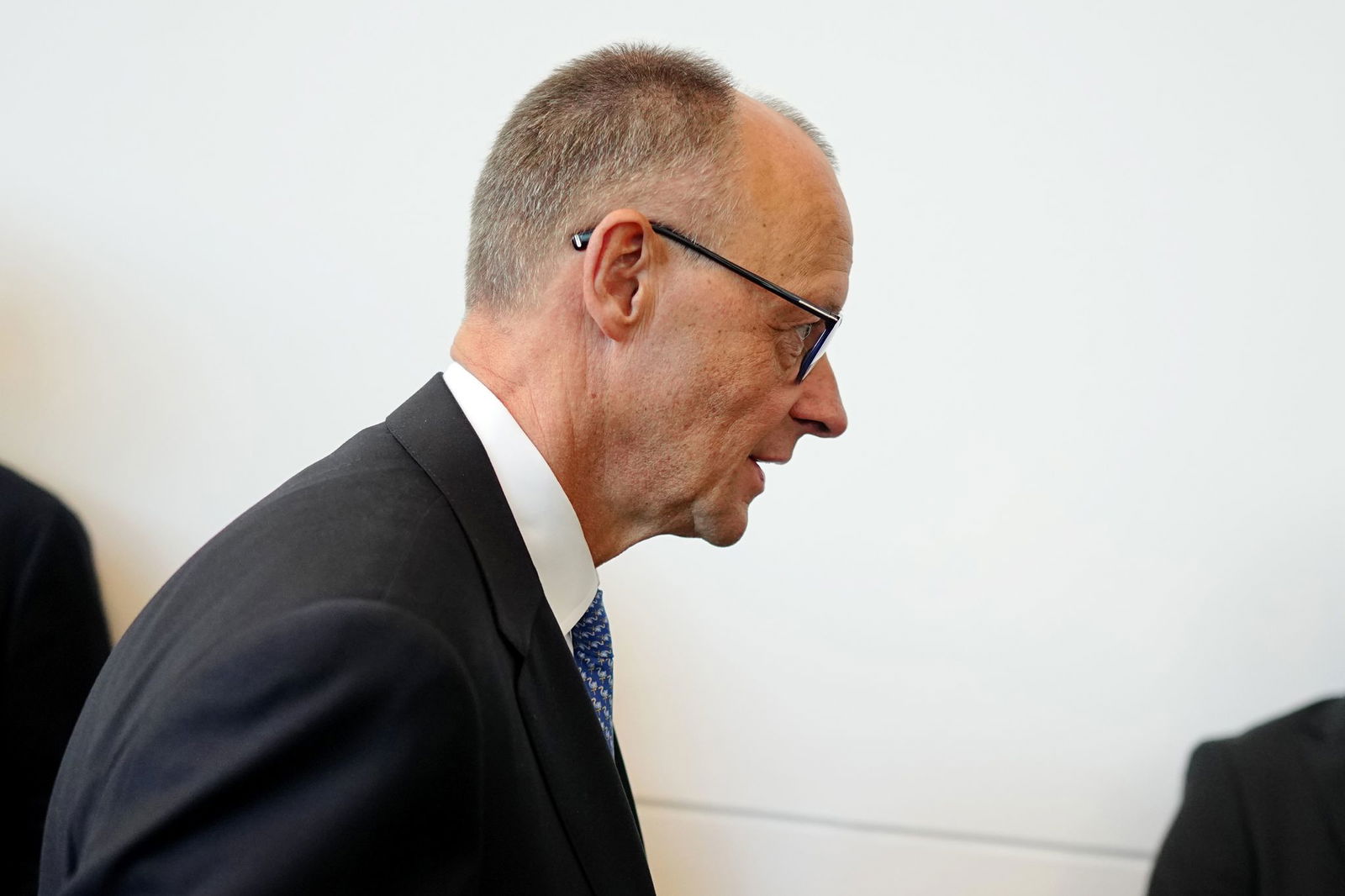Er fand im ersten Wahlgang nicht die erforderliche Mehrheit im Bundestag: Friedrich Merz. 