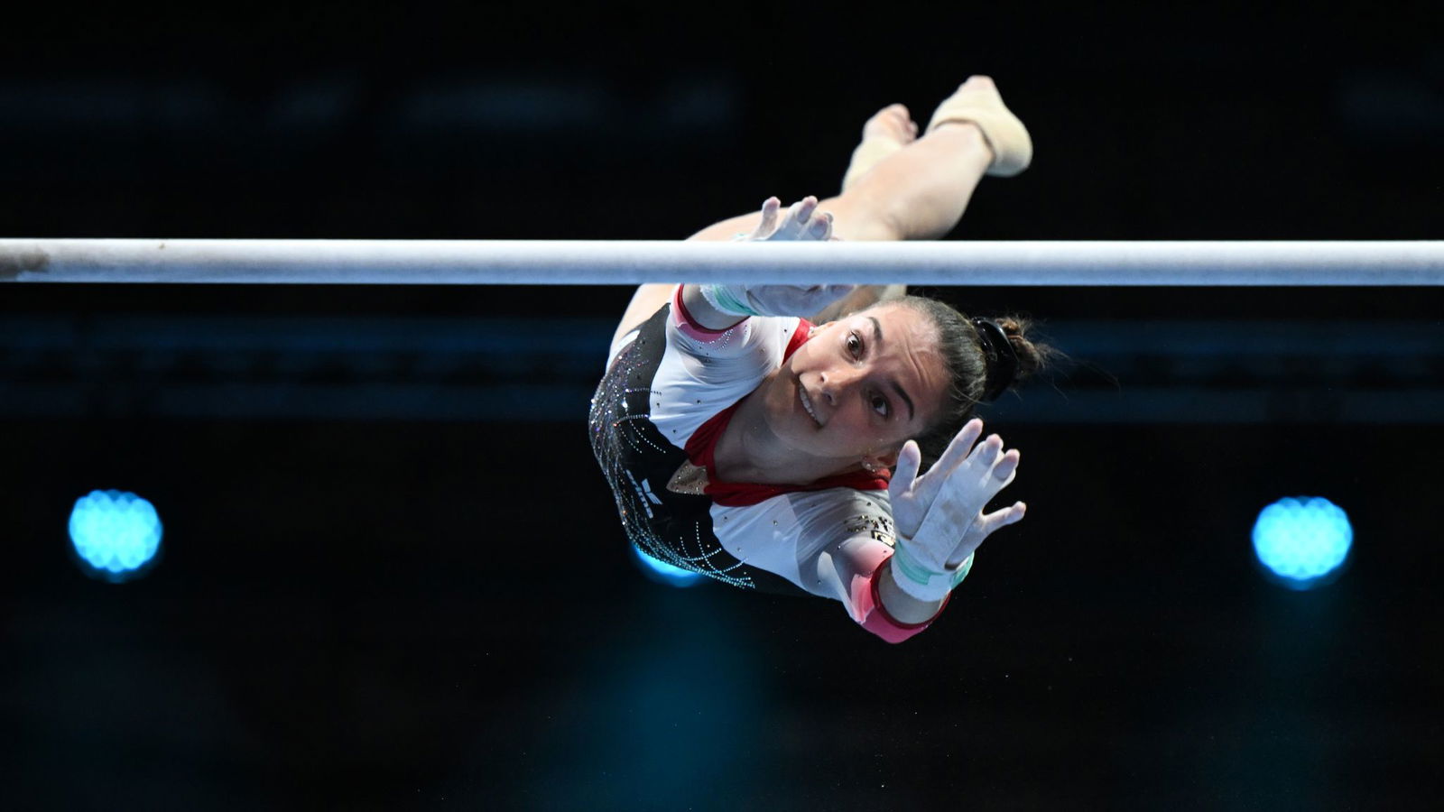 Glänzte am Stufenbarren: Helen Kevric.