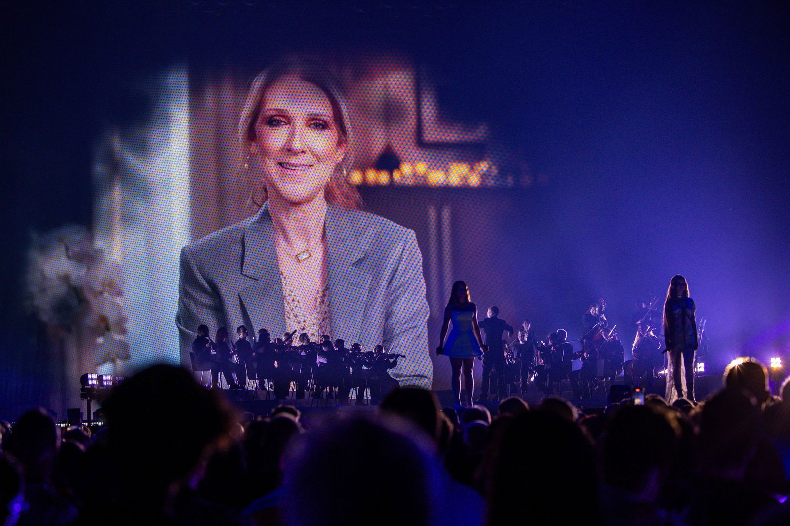 Grüßt bislang nur per Videobotschaft: Céline Dion.