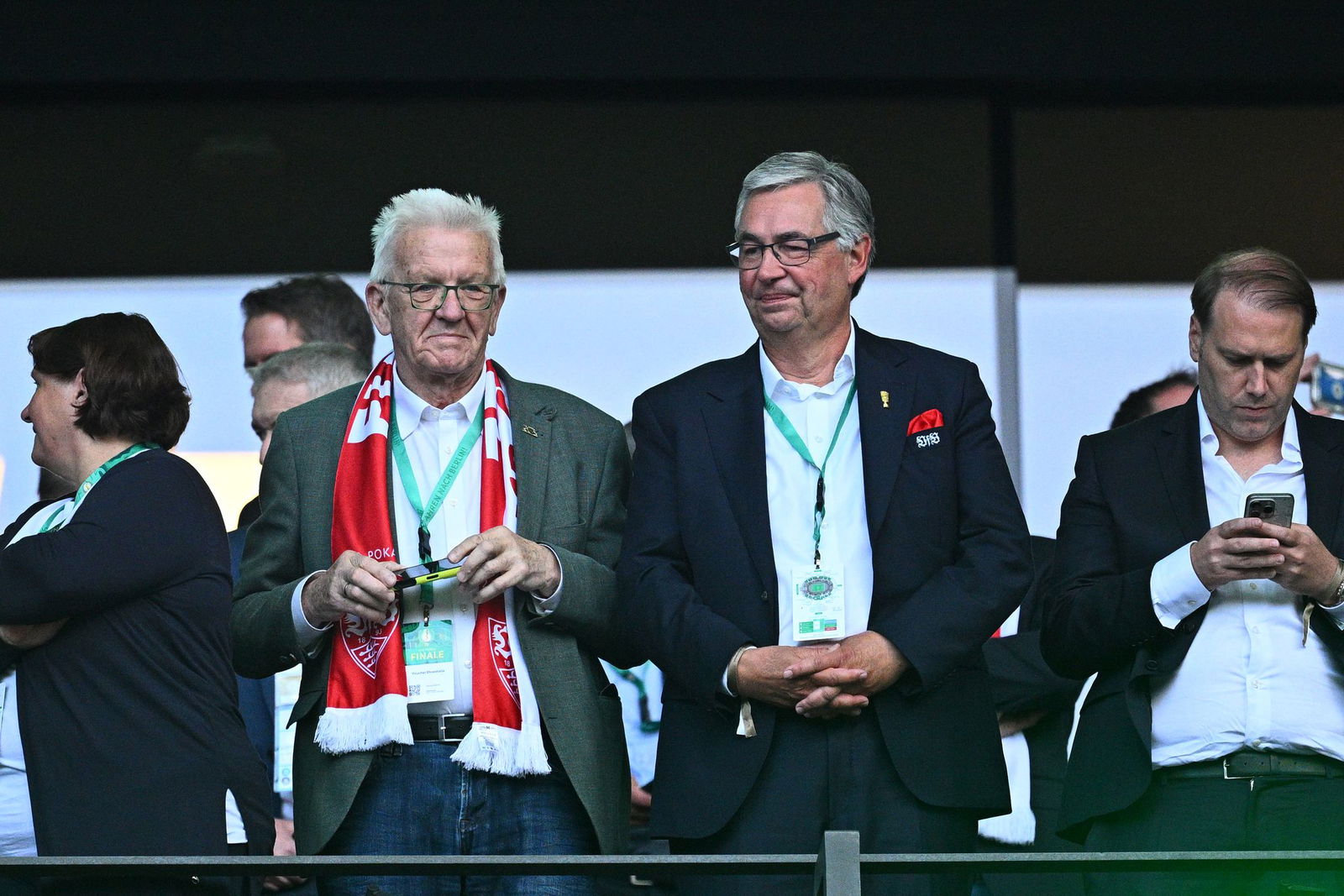 Bekennender VfB-Fan: Winfried Kretschmann.