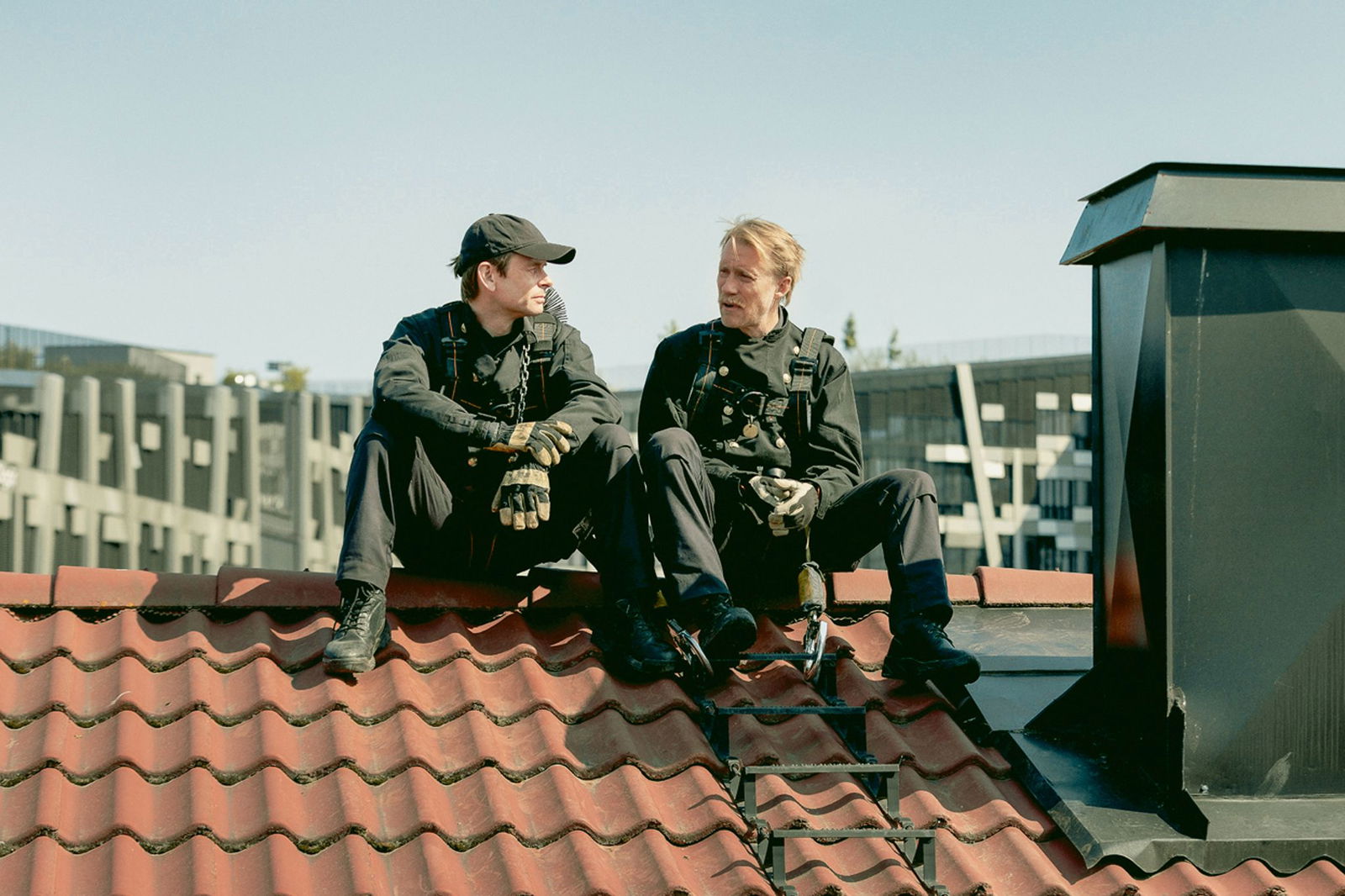 Jan Gunnar Røise und Thorbjørn Harr in einer Szene des Films «Oslo Stories: Sehnsucht»