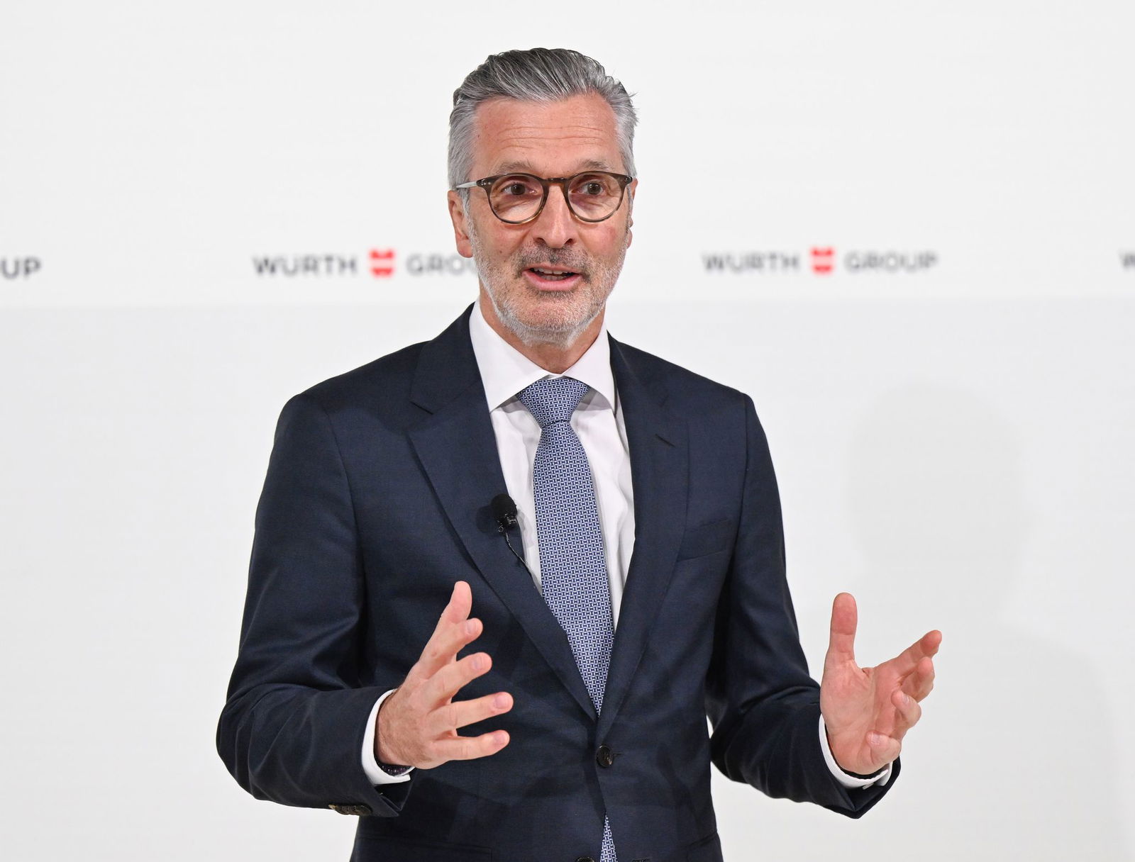 Würth-Chef Friedmann: «Wir glauben, dass wir das Unternehmen jetzt auf einem Wachstumskurs haben. Wir kämpfen dafür, es auf diesem Wachstumskurs zu halten».