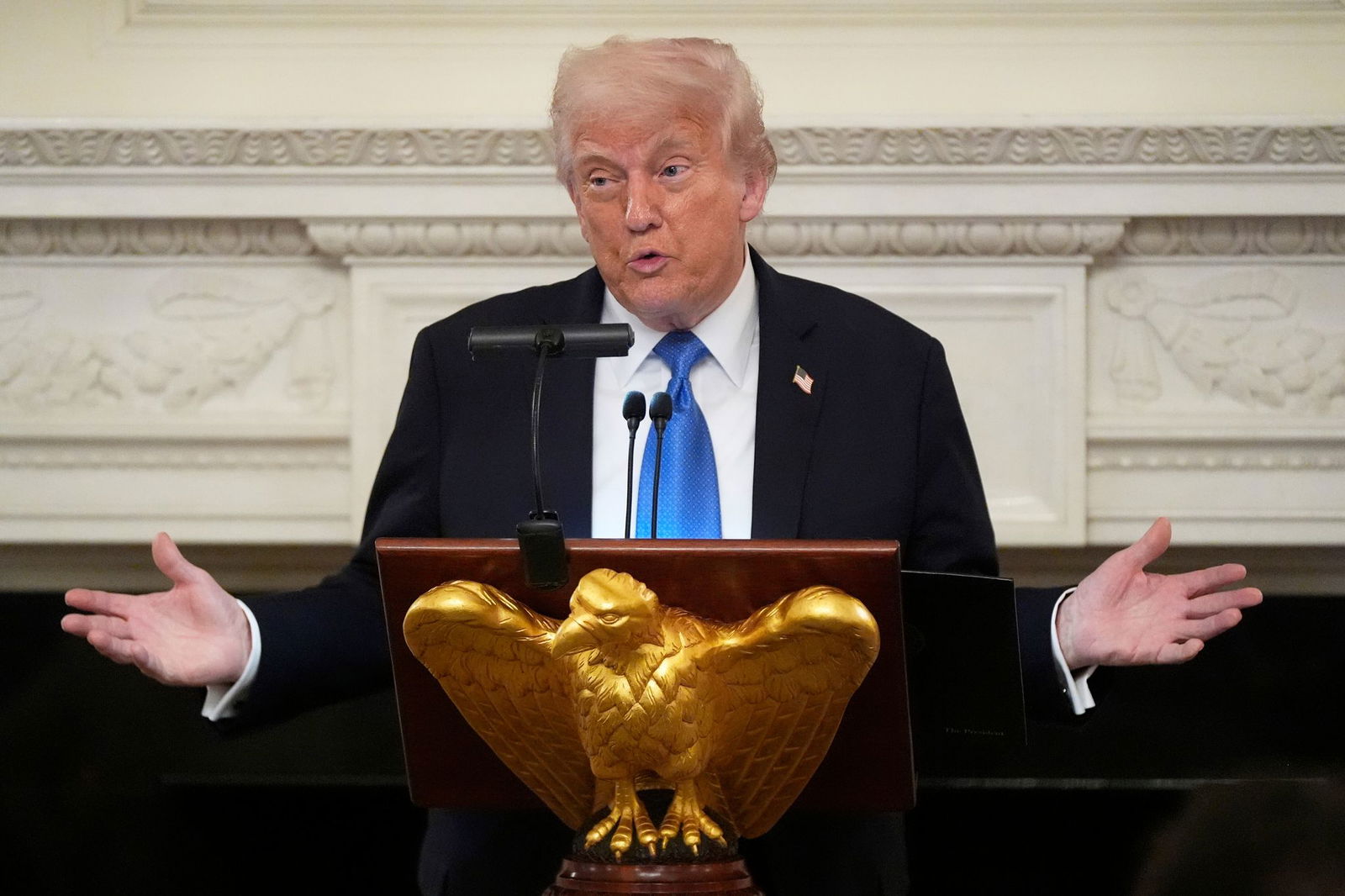 US-Präsident Donald Trump wird dafür kritisiert, nicht genügend Druck auf Kremlchef Putin auszuüben. 