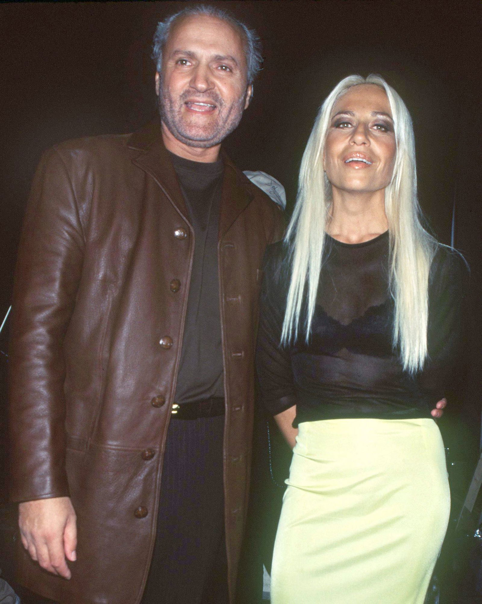 Donatella Versace und ihr Bruder Gianni galten als unzertrennlich. (Archivbild)
