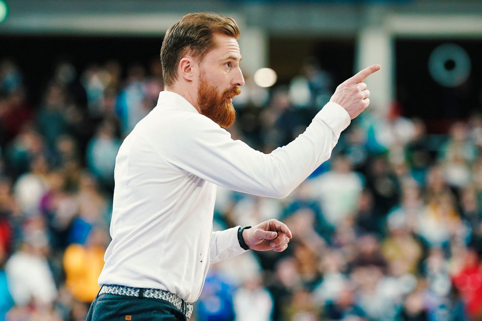 Ludwigsburgs Basketball-Trainer Lars Masell beklagt fünf längerfristige Ausfälle von Spielern.