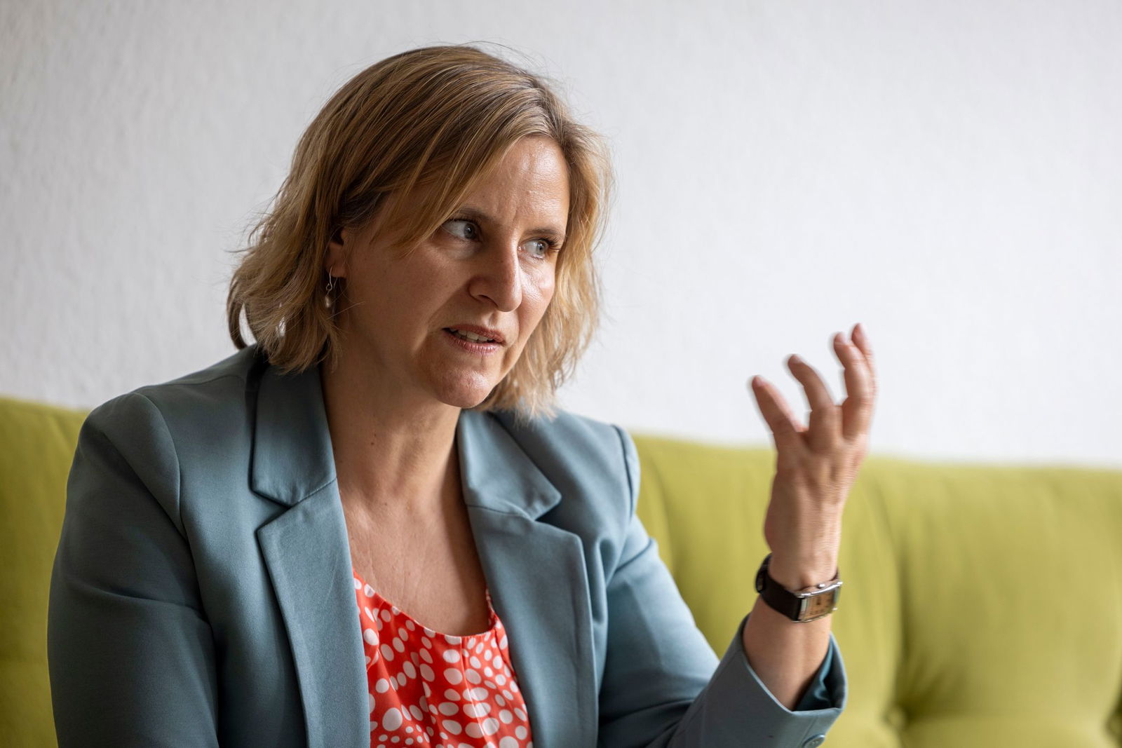 Katrin Eder spart in diesen Tagen nicht mit Kritik an der Deutschen Bahn. 