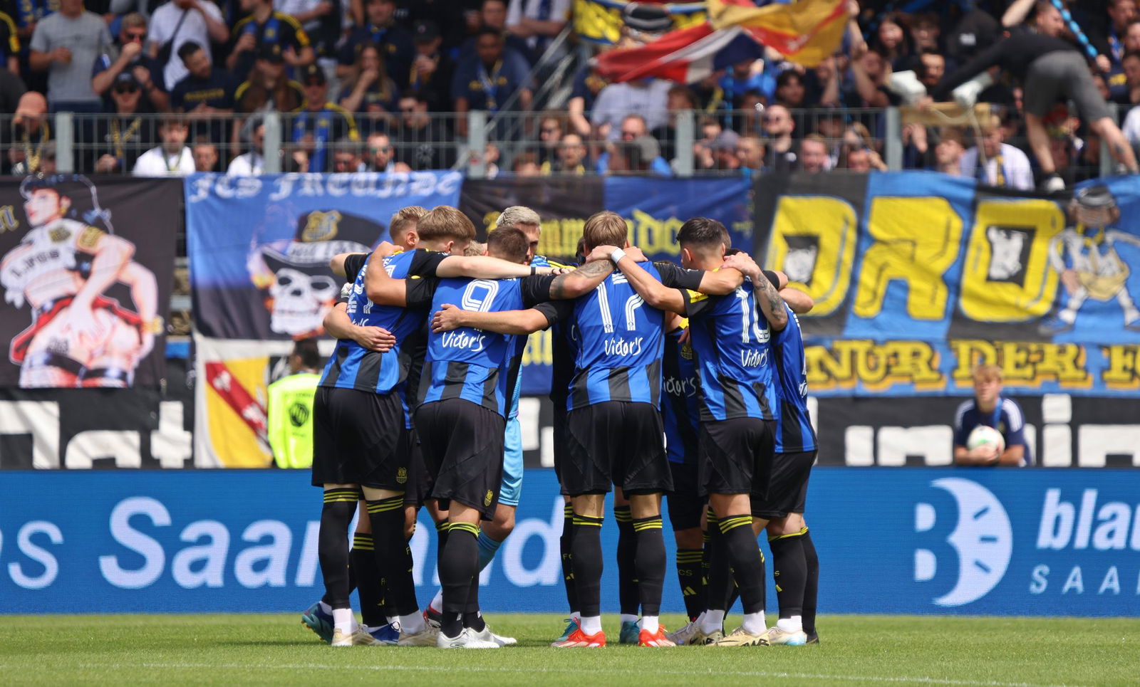 Der 1. FC Saarbrücken trifft in der Relegation zur 2. Bundesliga auf Eintracht Braunschweig.