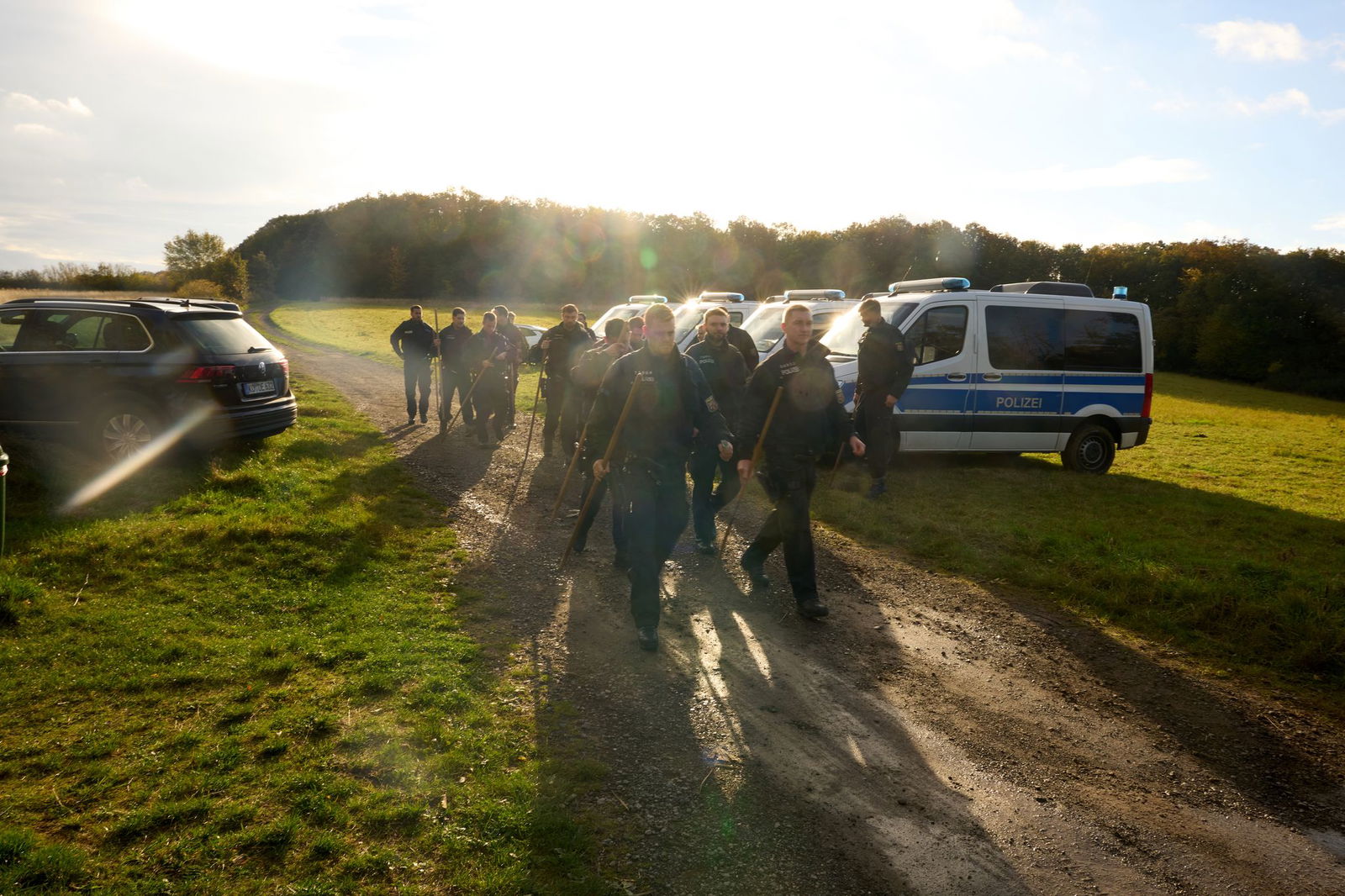 Polizisten waren in dem Verfahren auch als Zeugen geladen. (Archivbild)