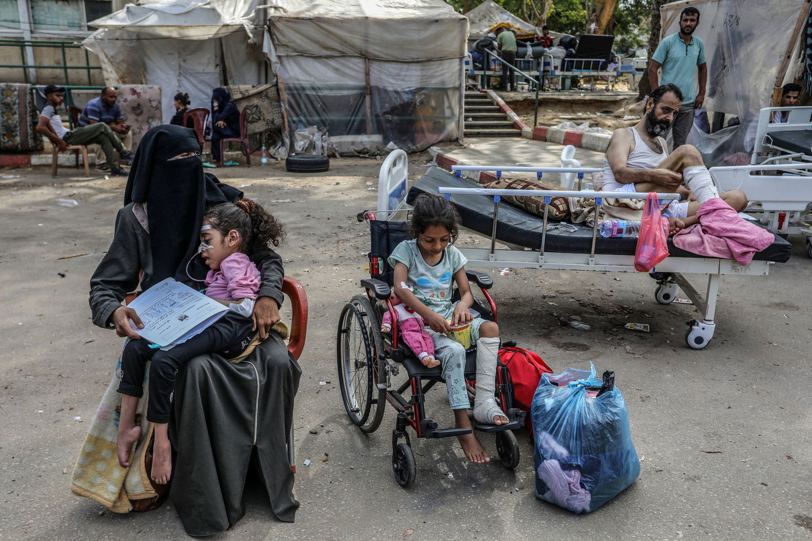 Die Menschen in Gaza leiden bittere Not. (Archivbild)