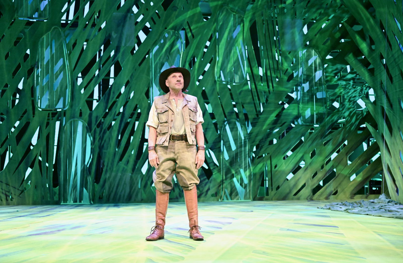 Der Schauspieler und "Tatort"-Kommissar Richy Müller probt für eine Gastrolle im Musical "Tarzan".