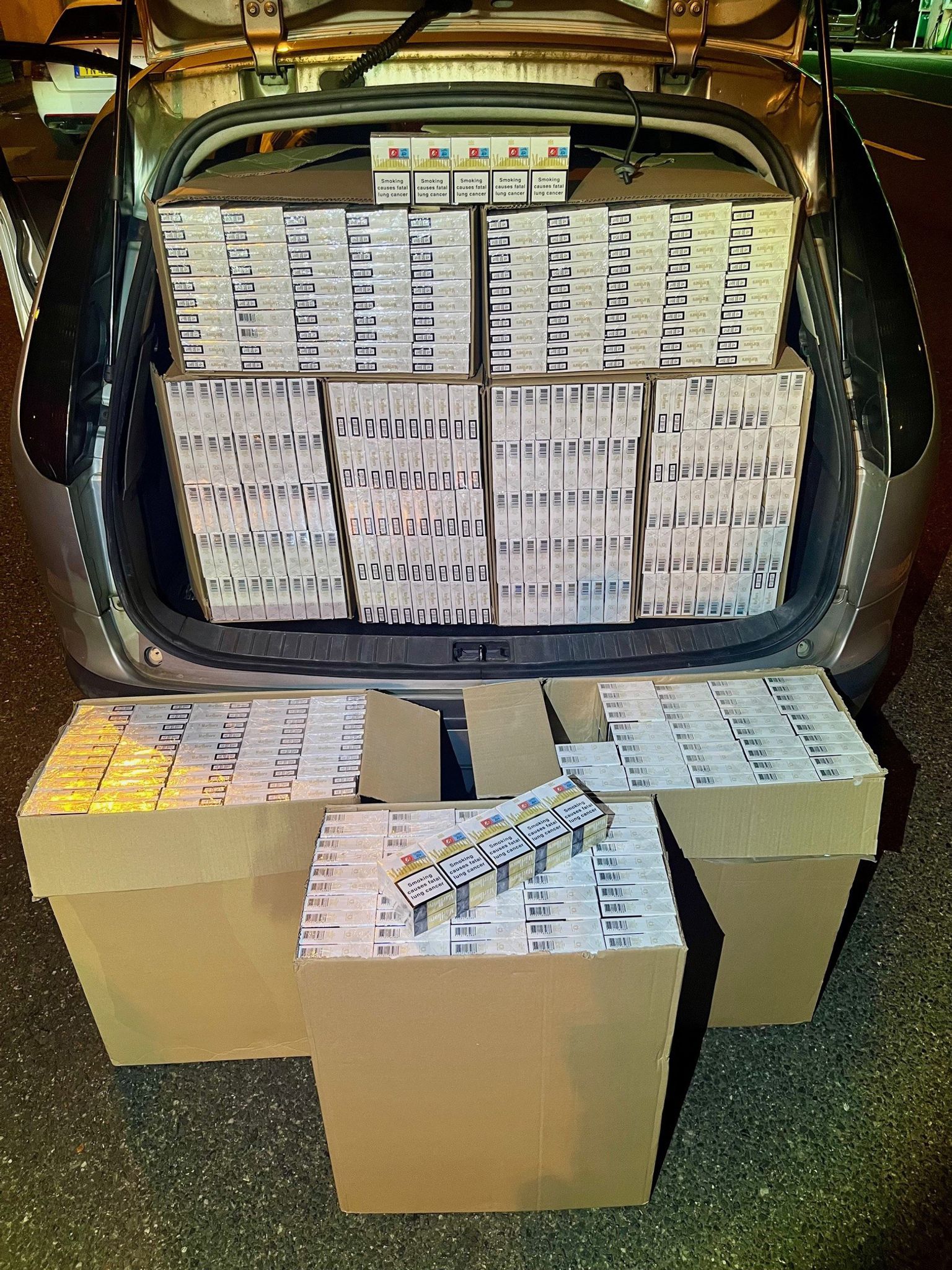 Zöllner in Luxemburg sind bei einer Routinekontrolle fündig geworden 