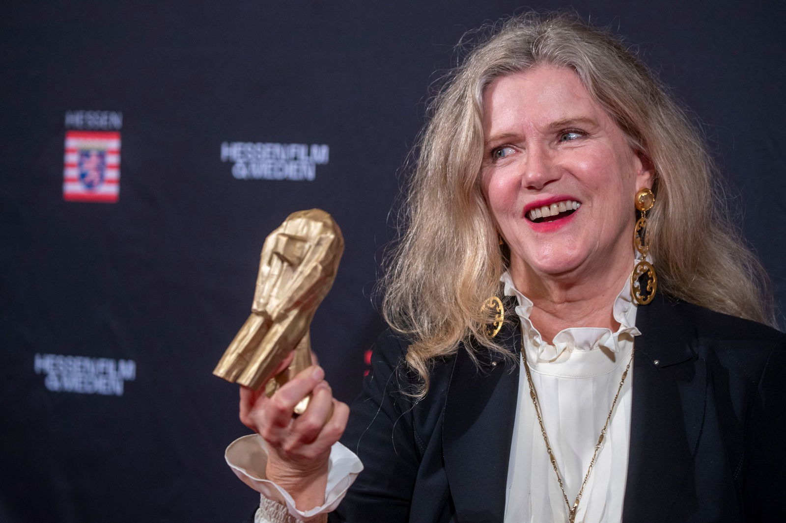 Barbara Sukowa erhält den Ehrenpreis des Filmkunstfestes Mecklenburg-Vorpommern. (Archivbild)