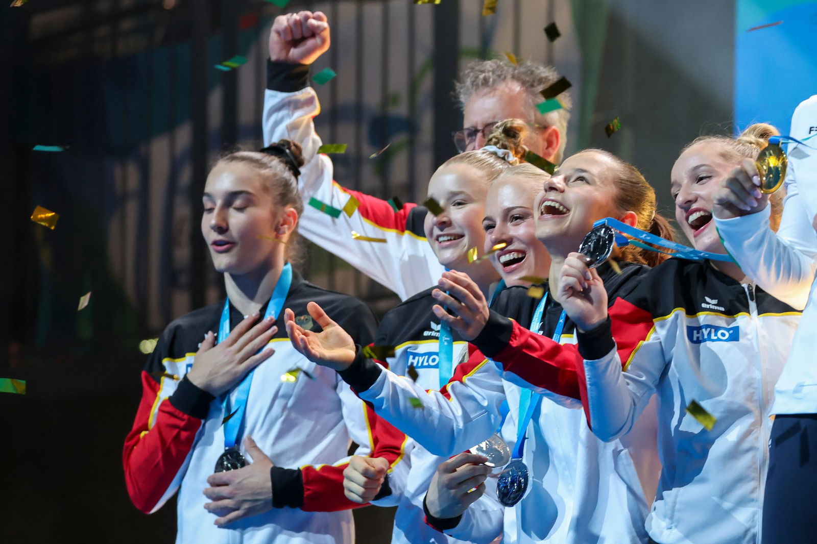 Freude und Erleichterung über Überraschungs-Silber.