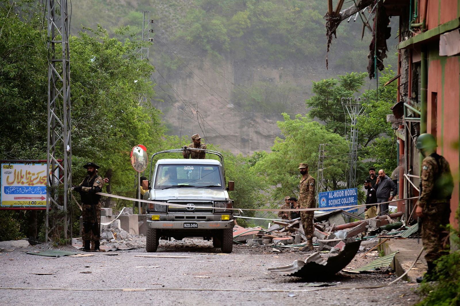 Die Spannungen zwischen Indien und Pakistan halten an.