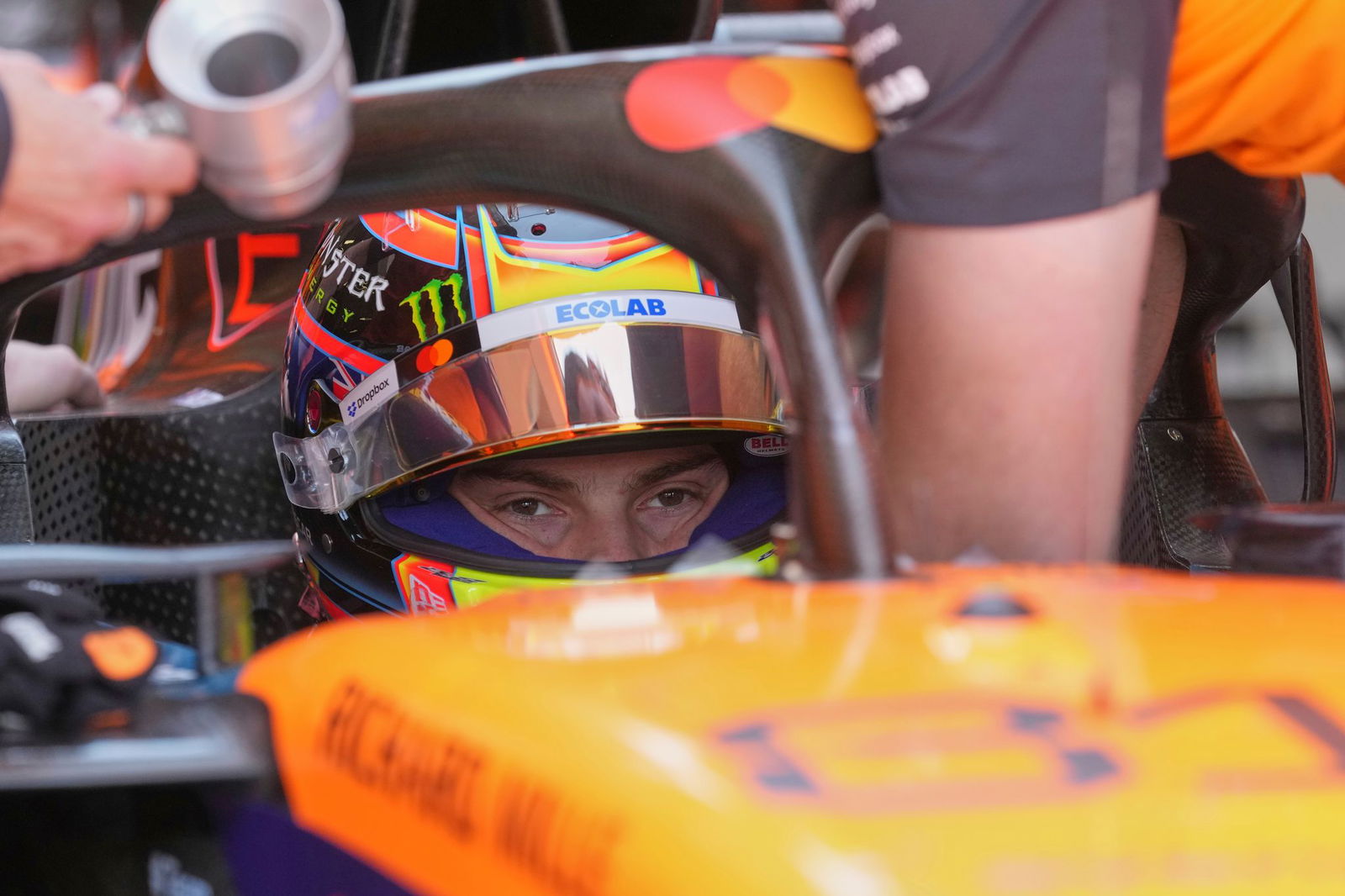 Schon wieder schnell in Imola: WM-Spitzenreiter Oscar Piastri.