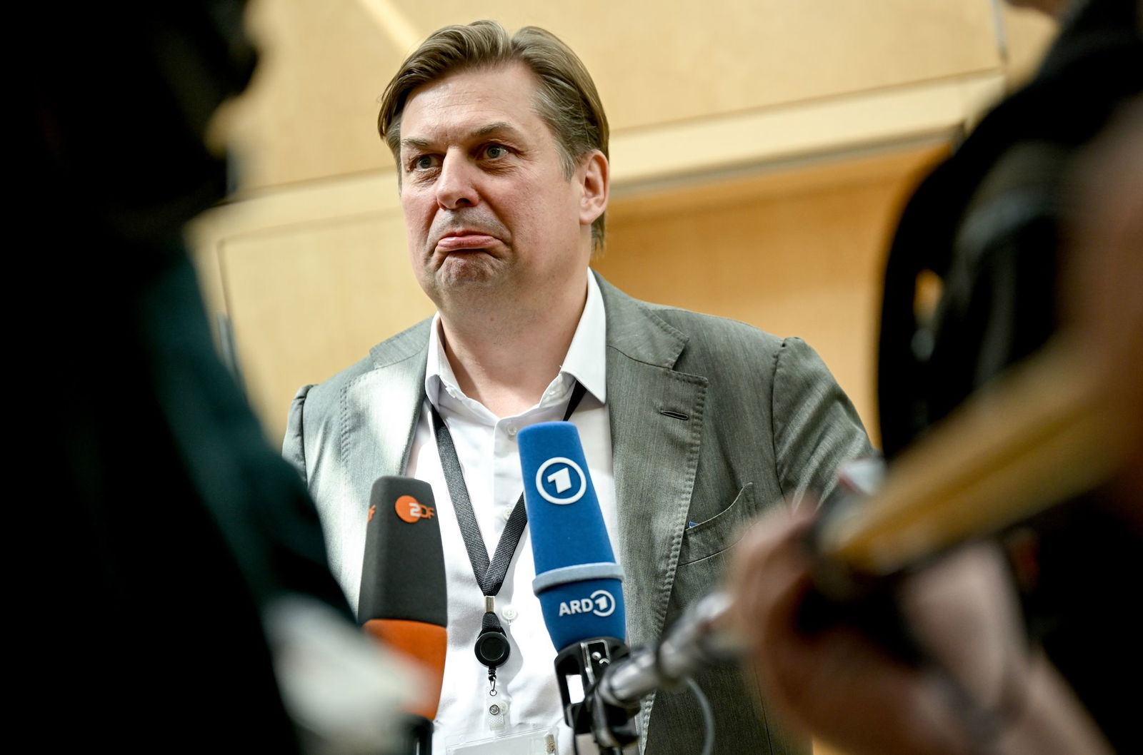 Krah nennt die Vorwürfe absurd und politisch motiviert. (Archivbild) 