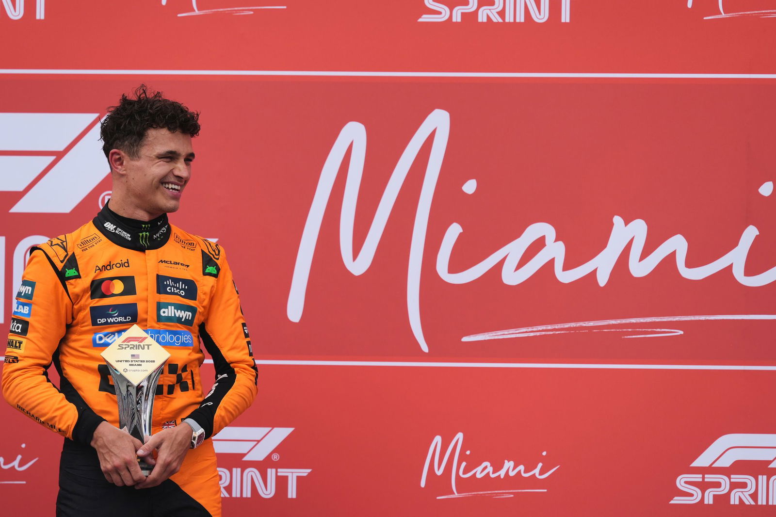 Lando Norris war im Chaos-Sprint von Miami richtig cool.