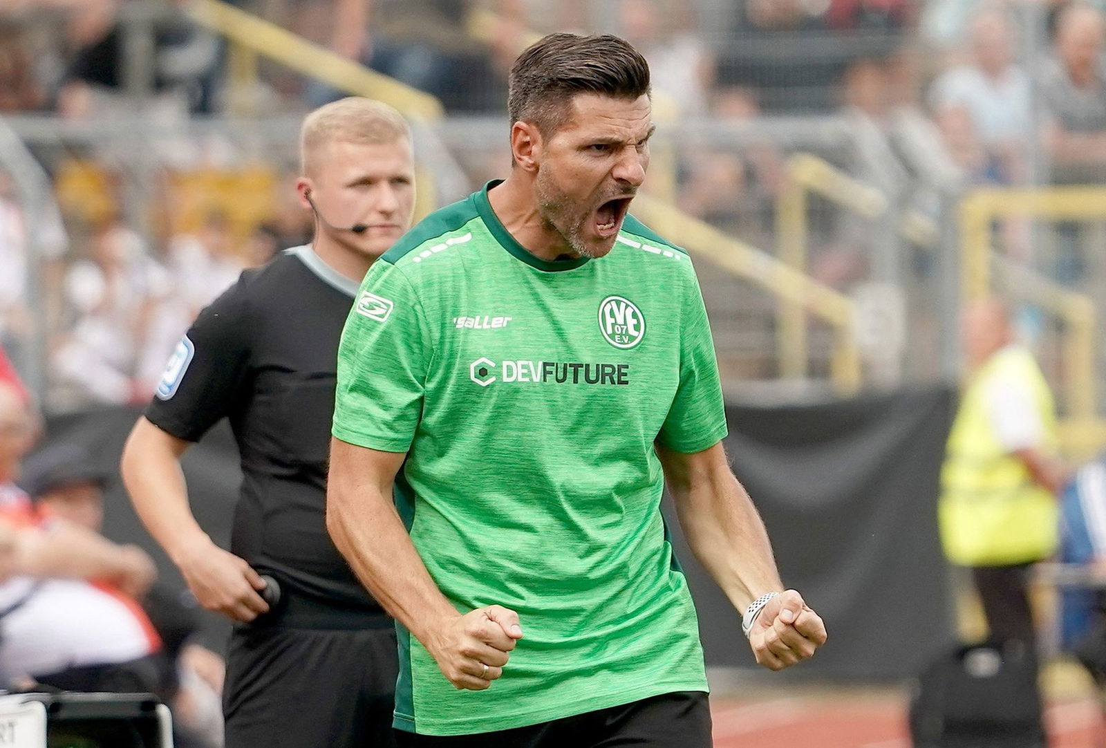 Der FV Engers hat im letzten Spiel unter Trainer Sascha Watzlawik den Rheinlandpokal gewonnen.