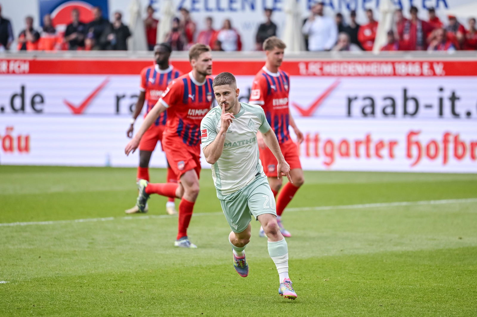 Romano Schmid traf zur Führung.