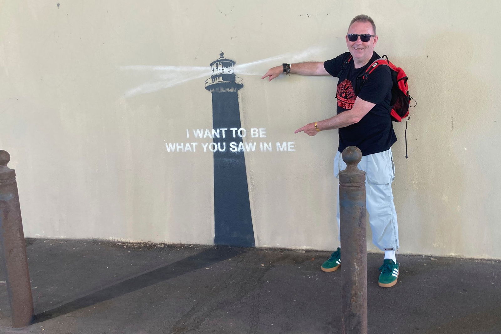 Der Künstler stammt aus Bristol - mehr ist nicht bekannt. 