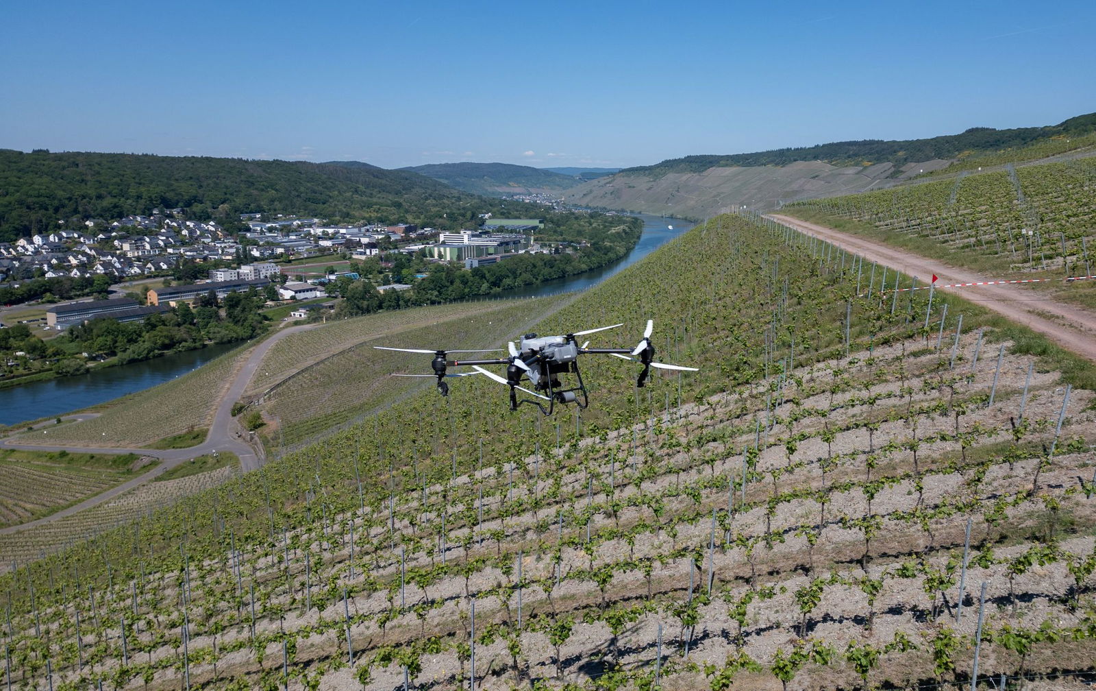 40 Liter Sprühbrühe fasst der Tank