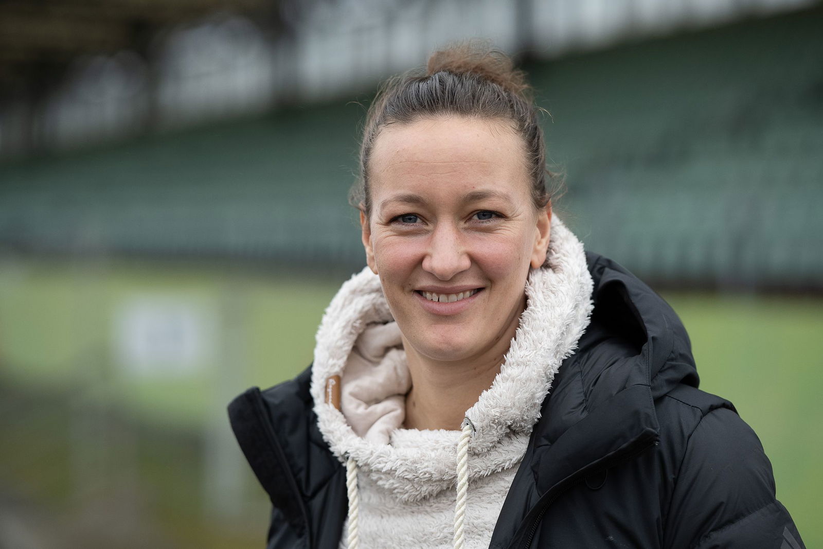 Almuth Schult unterstützt den Weg der TSG.