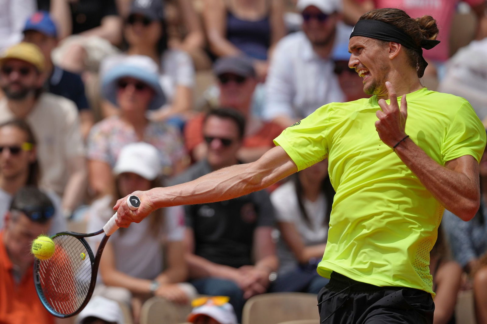 Alexander Zverev musste in Paris nur zu Beginn ein bisschen zittern.