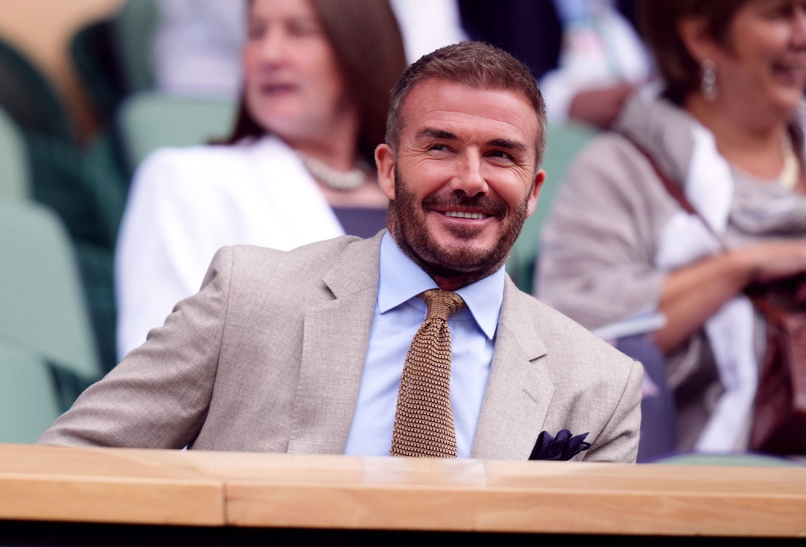 David Beckham ist an seinem 50. Geburtstag für vieles dankbar. (Archivbild)