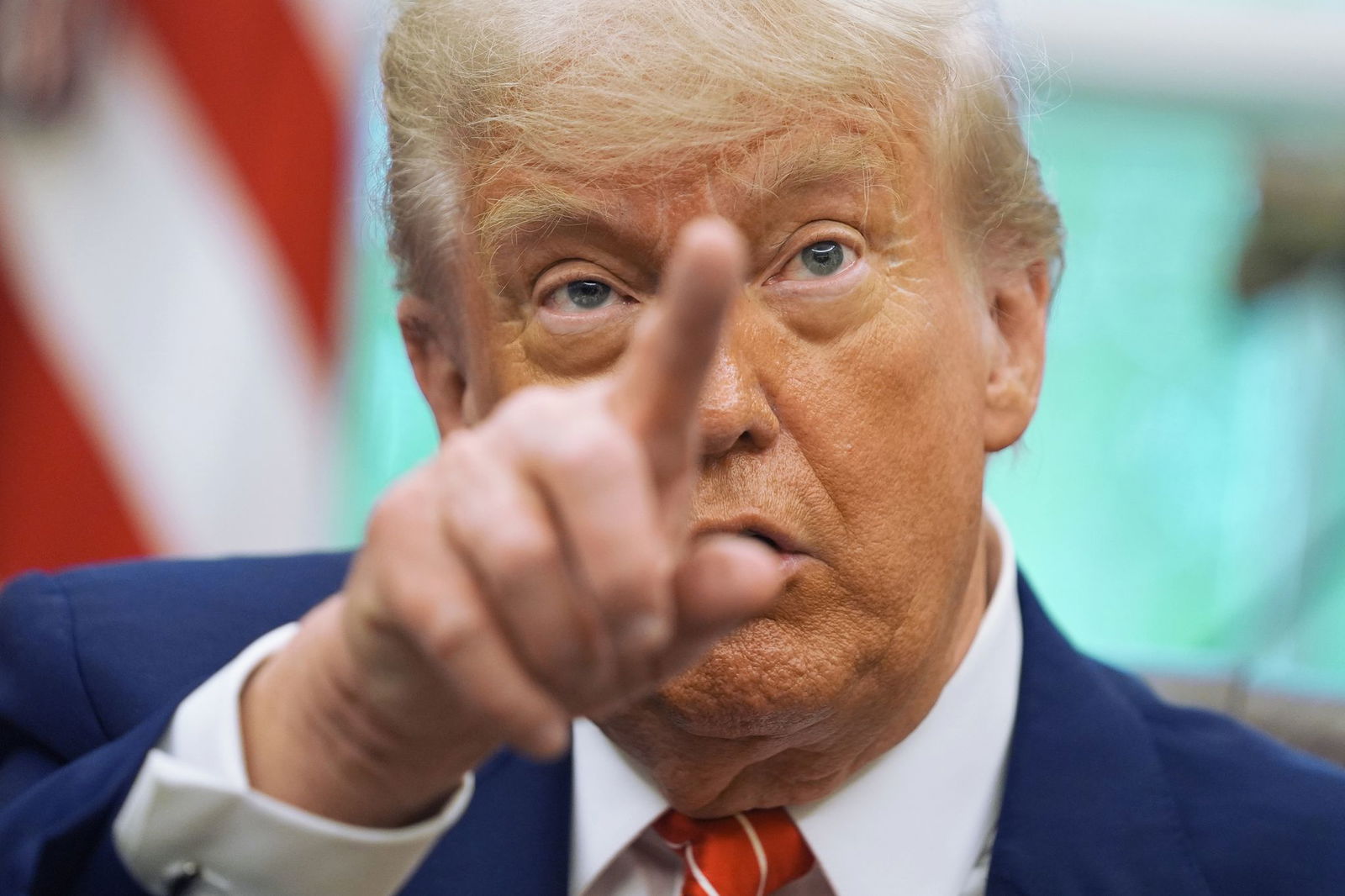 US-Präsident Trump gratuliert dem Papst. 