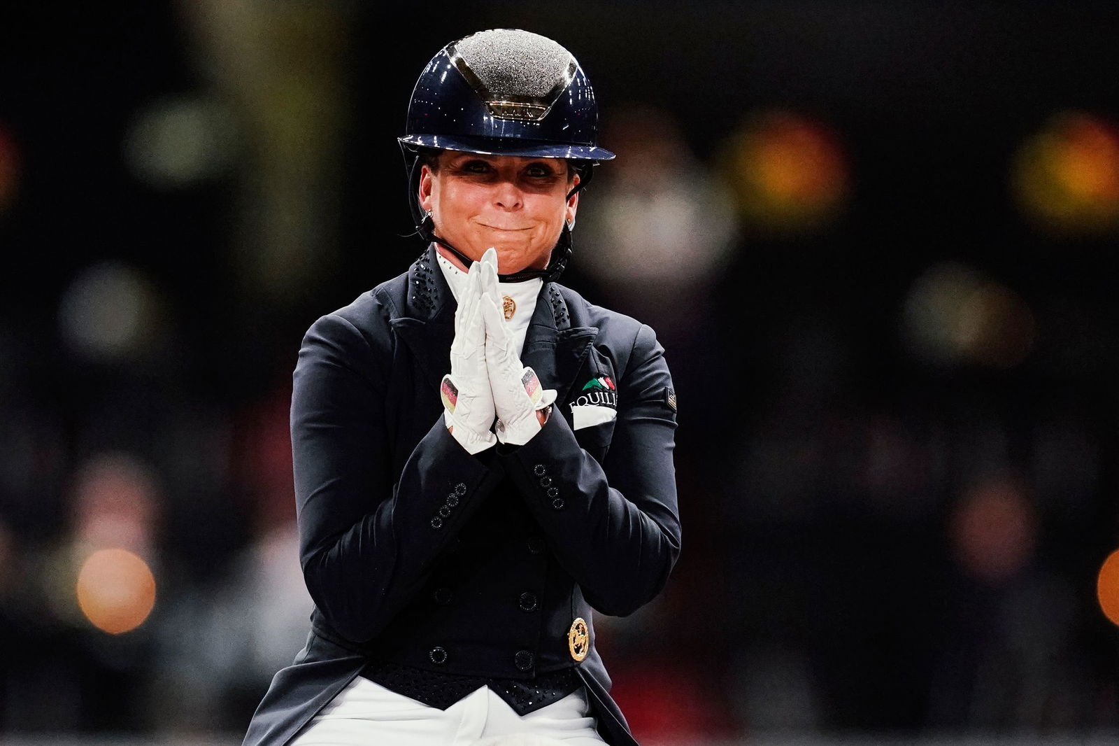 Dorothee Schneider gewinnt nach dem Grand Prix auch die Kür in Mannheim.