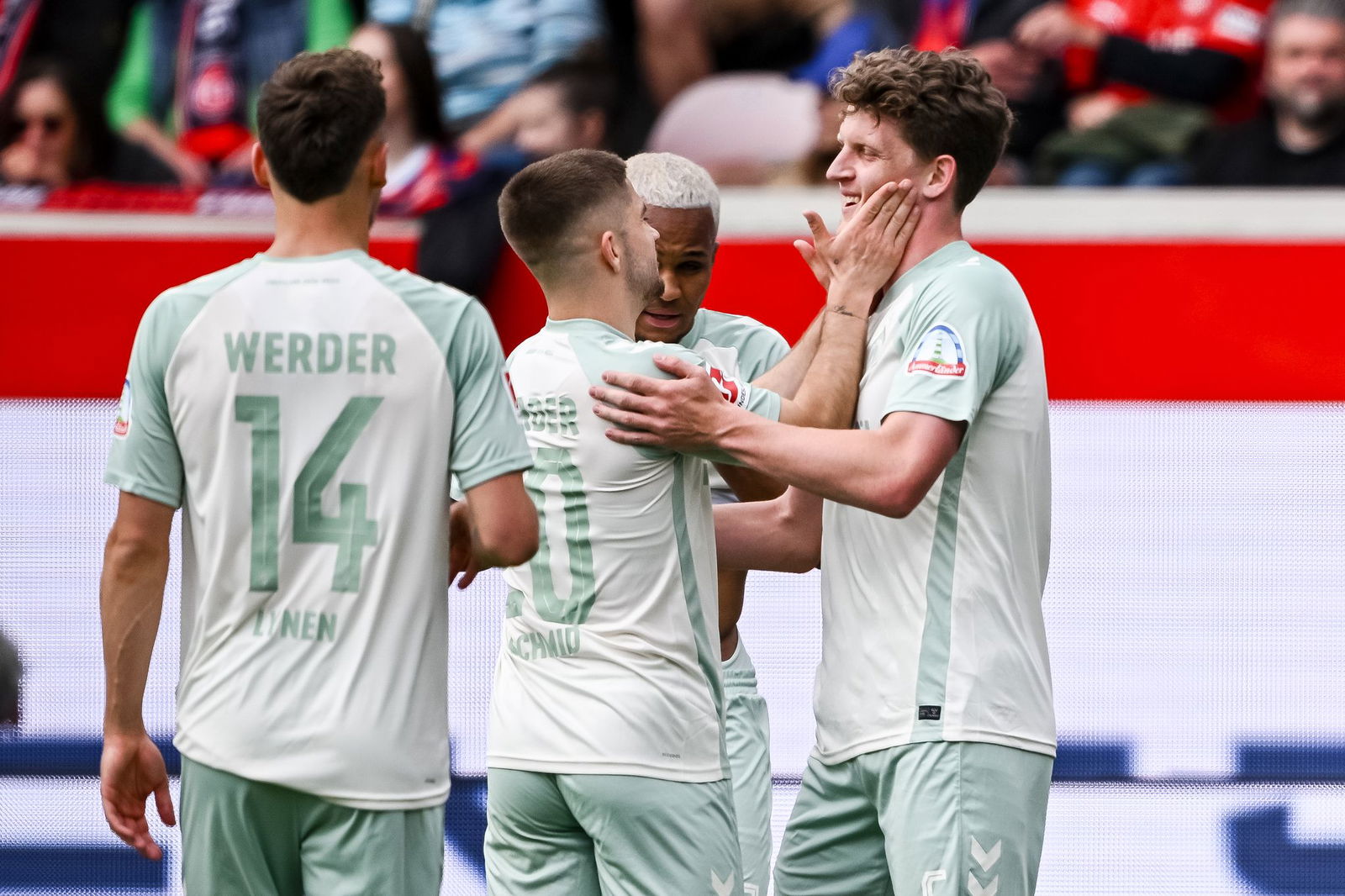 Werder jubelt am letzten Spieltag.