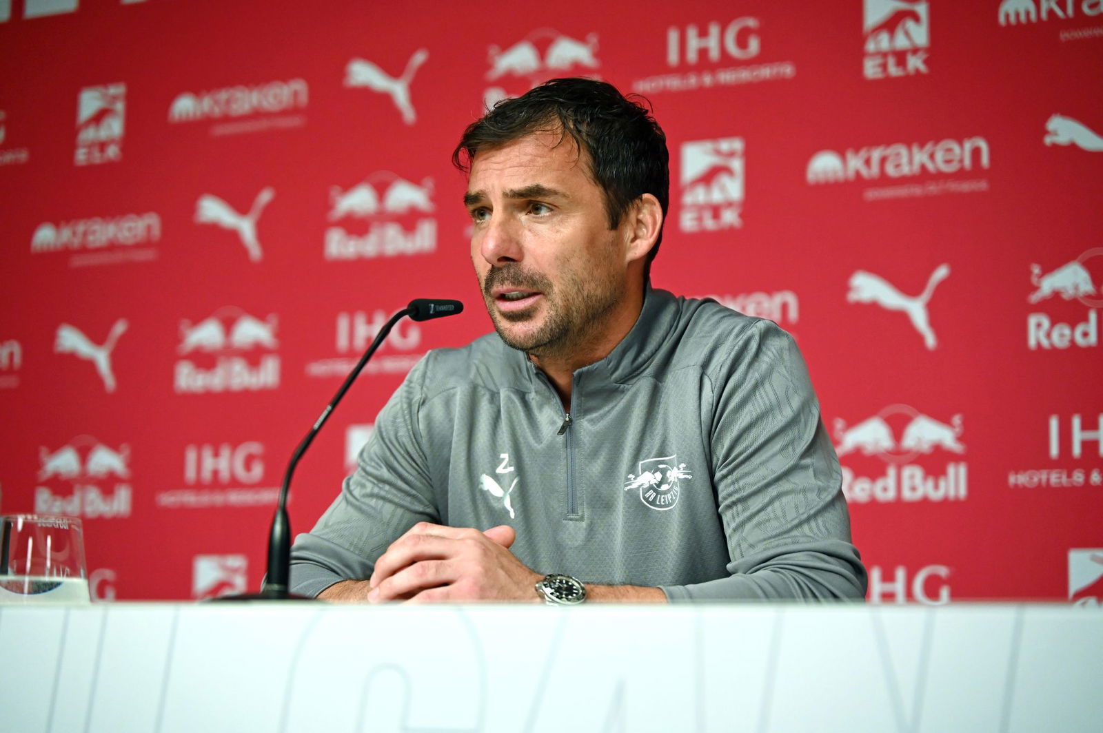 Zsolt Löw bestreitet gegen den VfB Stuttgart sein letztes Spiel für RB Leipzig als Interimstrainer.