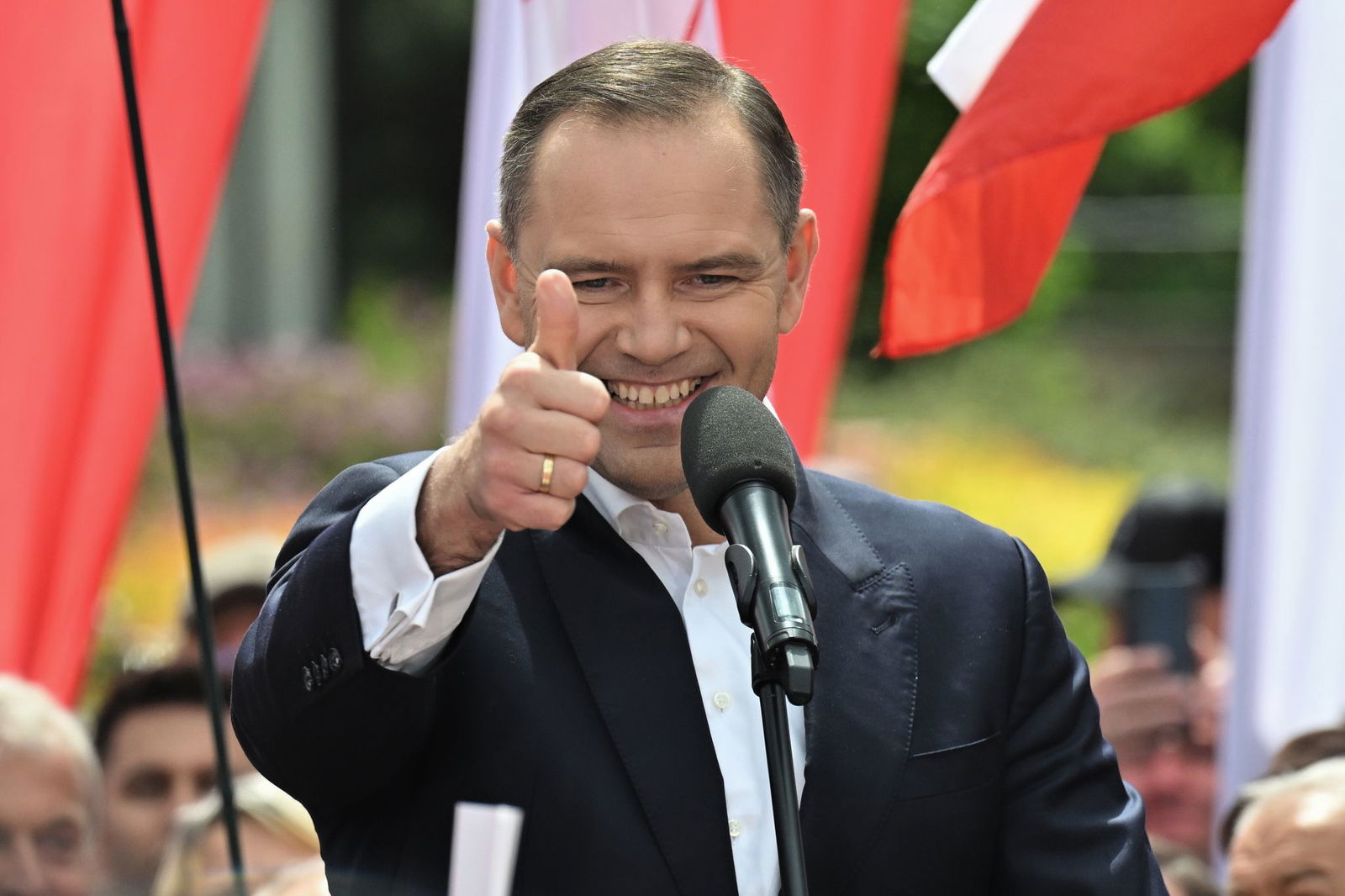 Karol Nawrocki ist der Kandidat der oppositionellen nationalkonservativen PiS. (Archivbild)