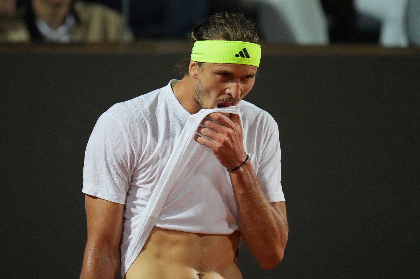 Aus in Rom: Alexander Zverev scheitert im Viertelfinale.