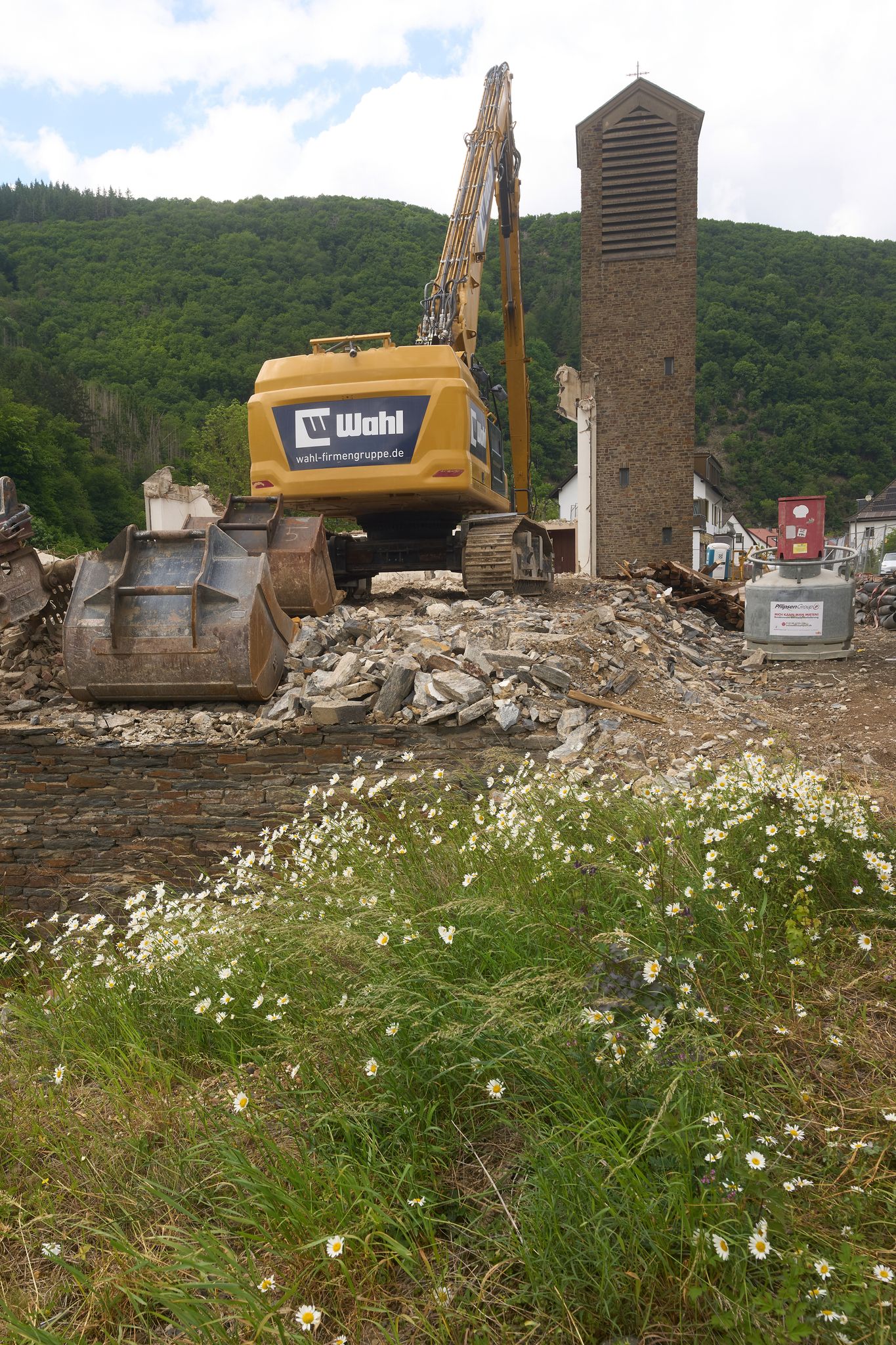 In ein paar Wochen sollen die Arbeiten aber weitergehen.