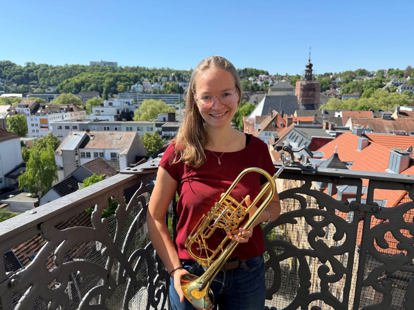 Die Studentin stammt aus Bayern