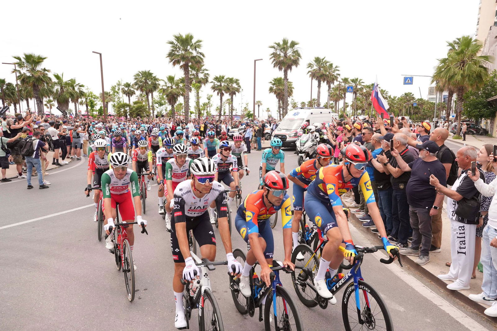 Die Auftaktetappe beim Giro d'Italia. 