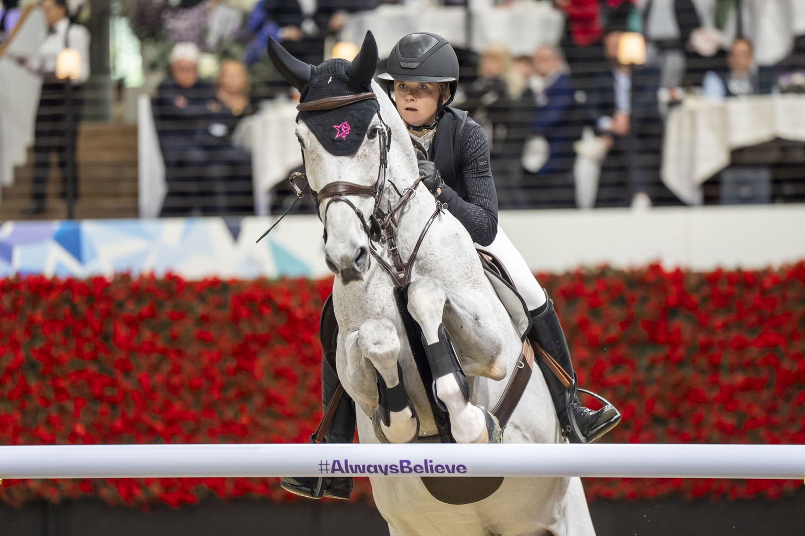 Sophie Hinners entschied das Stechen für sich.