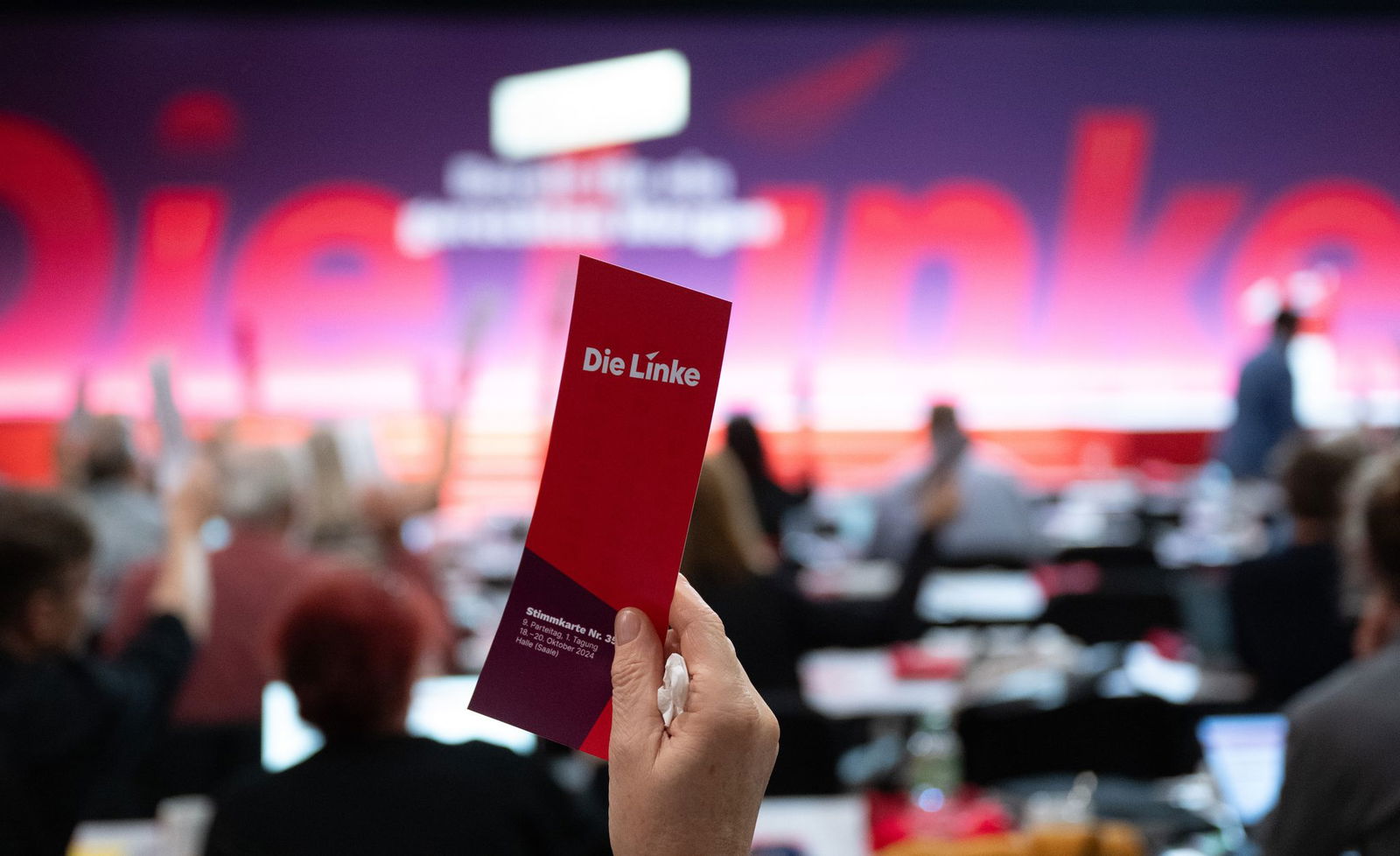 Die Linke trifft sich diesmal in Chemnitz zu ihrem 9. Bundesparteitag. (Archivbild)