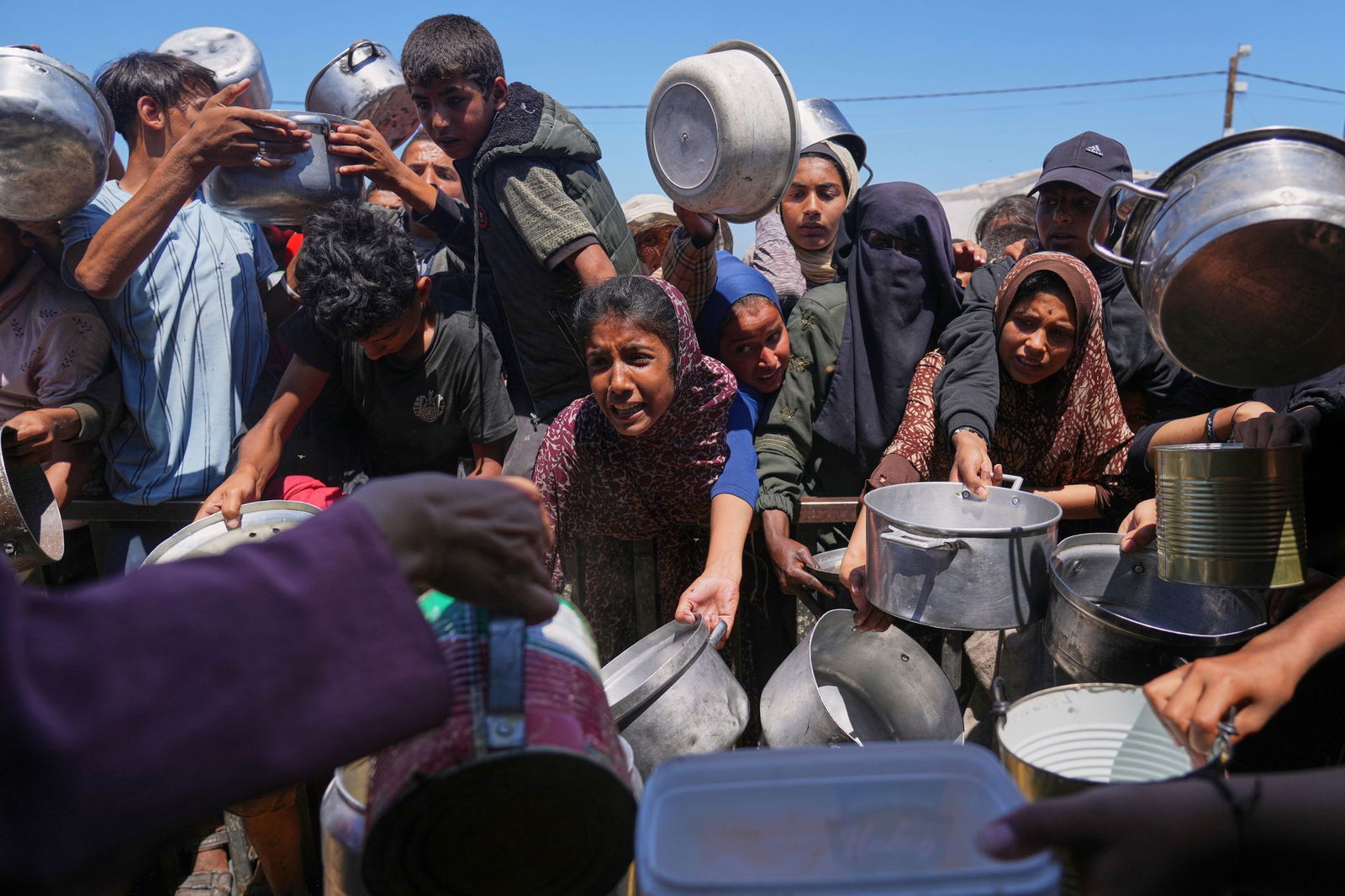 Im gesamten Gazastreifen droht nach UN-Angaben eine Hungersnot. 