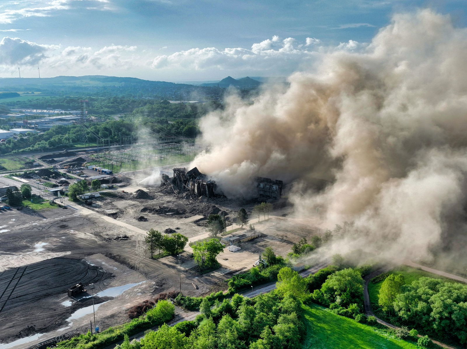 Die Verantwortlichen sprechen von einer «Bilderbuchsprengung».