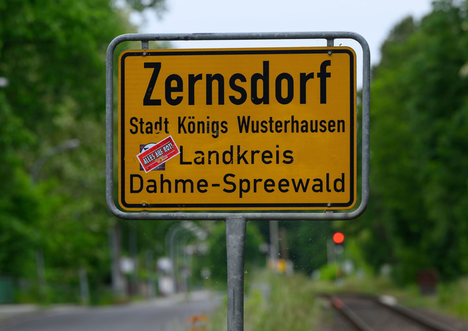 Der Einsatz fand im Stadtteil Zernsdorf statt.