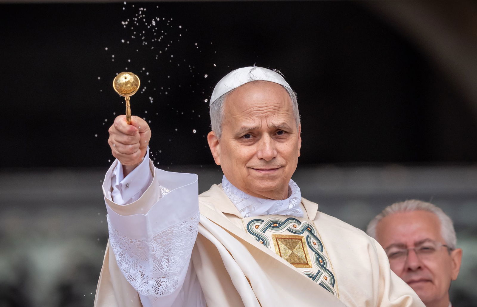 Segen für die Menschen: Papst Leo.