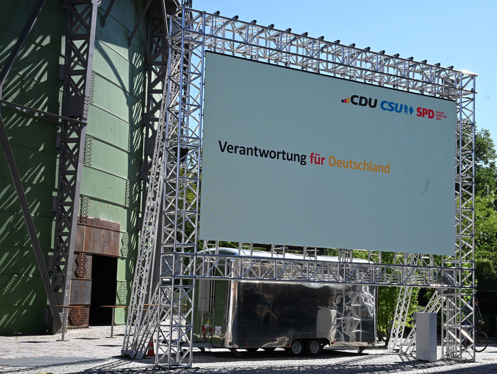 CDU, CSU und SPD wollen gemeinsam «Verantwortung für Deutschland» tragen.