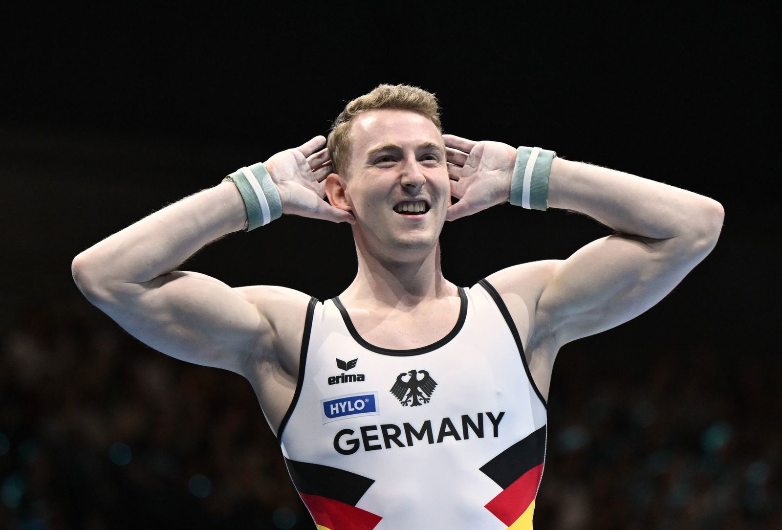 Nils Dunkel animiert das Publikum.